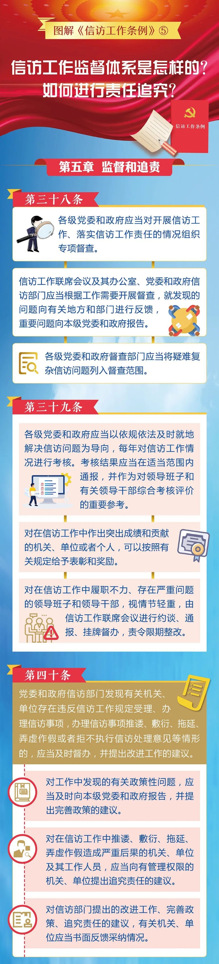 5.信訪工作監(jiān)督體系是怎樣的？如何進(jìn)行責(zé)任追究？1